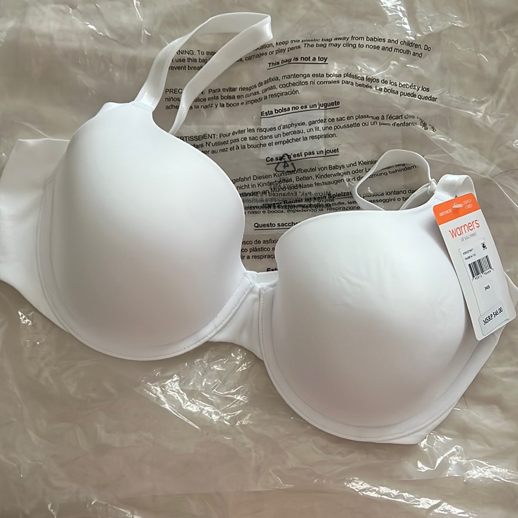 Nwt Warners No Side Effects Bra